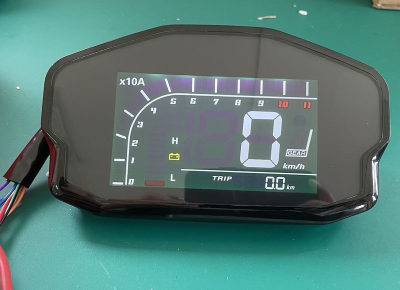 Tampilan Dasbor Speedometer E- - Fardriver Nd72850 Controller ulasan dan harga