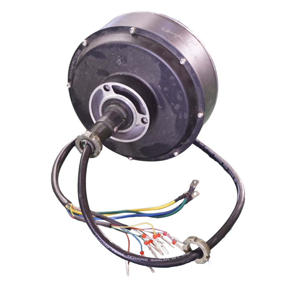 QSMOTOR 1000W Motor Hub Poros  - Ev Electric Motor Conversion Kit Car ulasan dan harga
